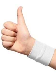 Напульсник трикотажный детский 6х6 см, однотонный#1 Напульсник трикотажный детский 6х6 см, однотонный#1