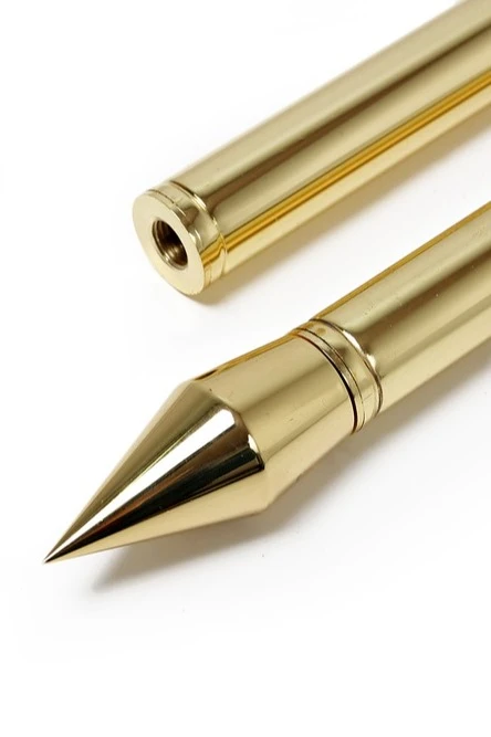 Навершие Конус металлическое хромированное под золото#4 Навершие Конус металлическое хромированное под золото#4