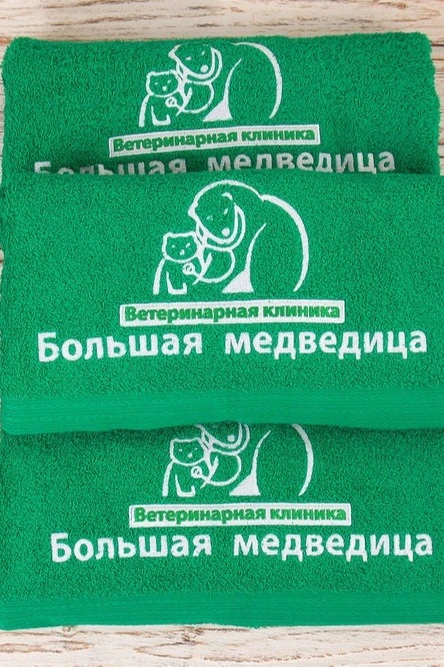 Полотенце махровое 70х140 см (Ituma), однотонное "She-bear"#4