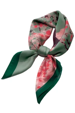 Купить косынку Шарлотта 60х60х90 см, с полной запечаткой "Red Japan"