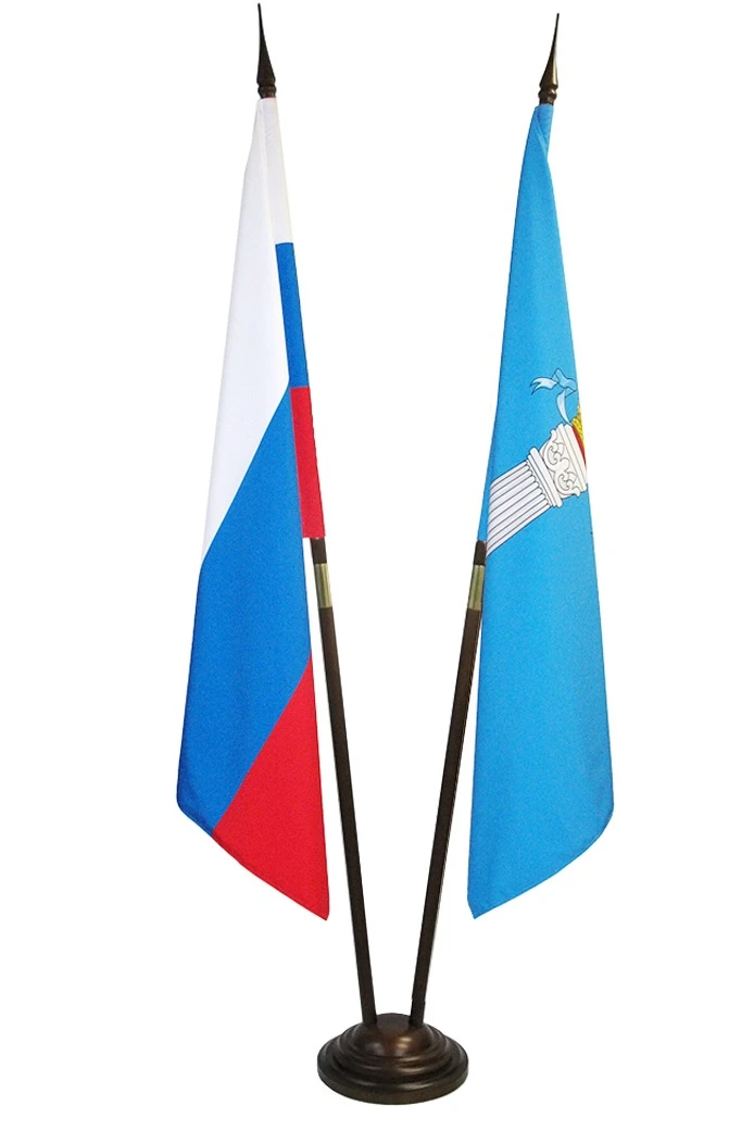 Аренда подставки деревянной с основанием Блин (бук темный) 2 штока 2,5 м#1