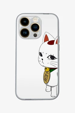 Купить чехол для iPhone 14 Pro с принтом "Japan cat"