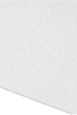 Бейдж с окном сатин односторонний 73х47 мм 0,55 мм, серебро#2