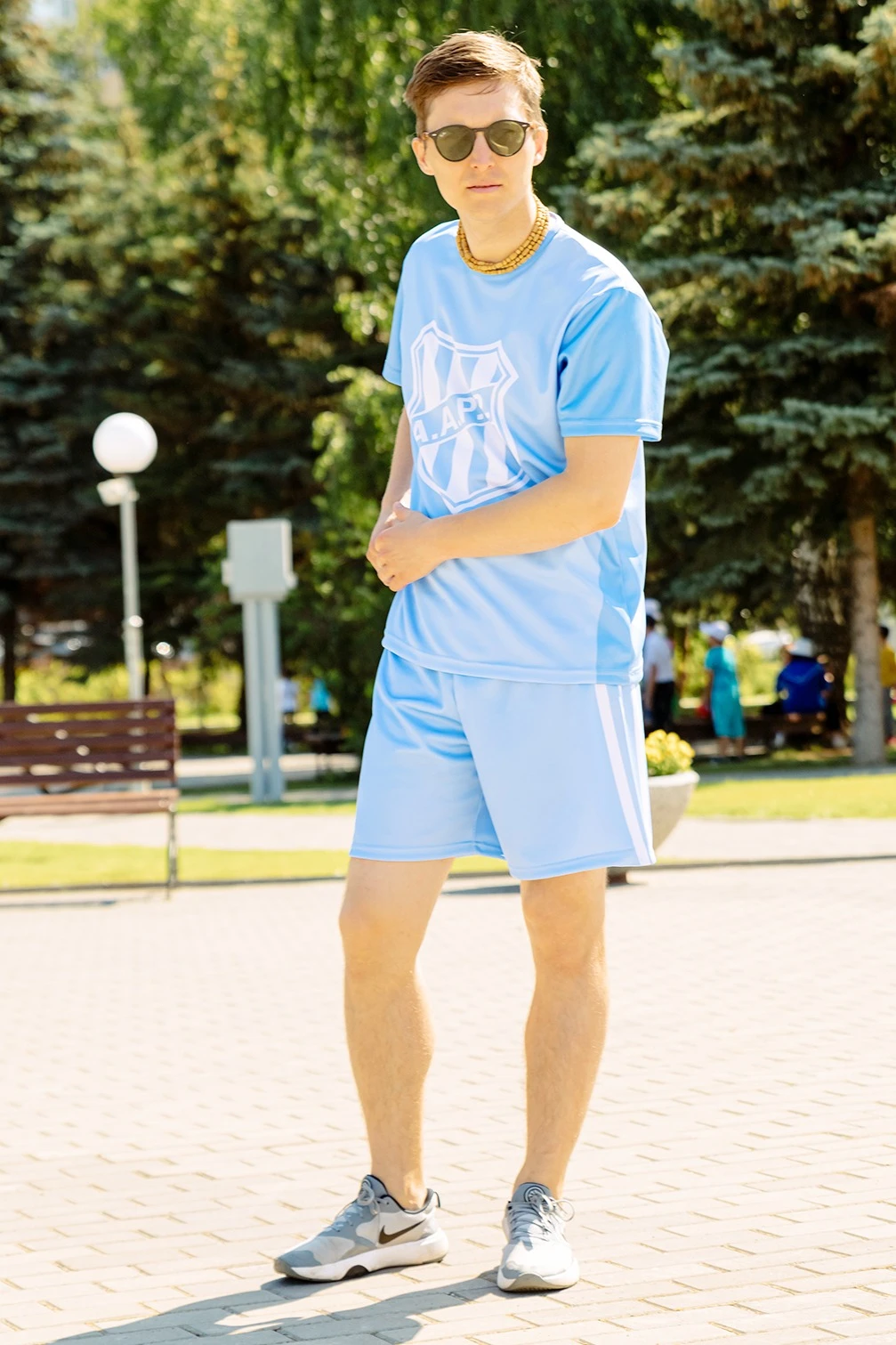 Футбольная форма Юве мужская с полной запечаткой "А.А.Р.Р."#1