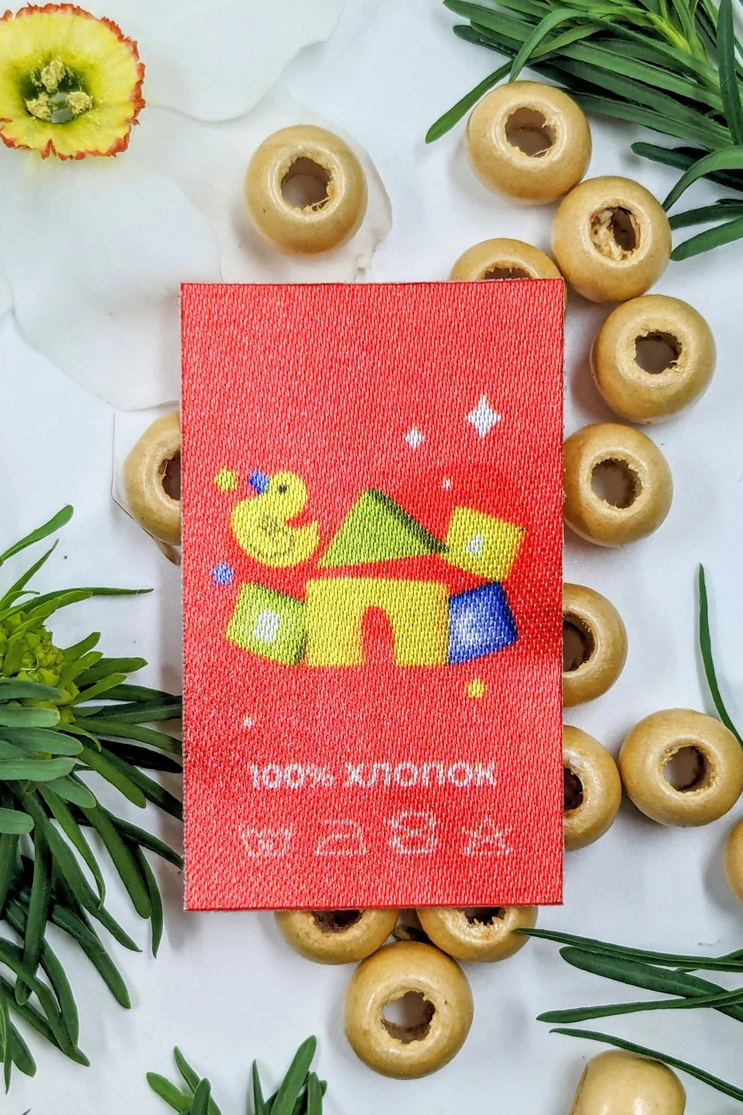 Бирка сублимационная 3х5 см, печать с одной стороны#1