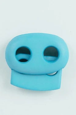 Купить фиксатор пластиковый 23х19 мм, 200 шт, голубой