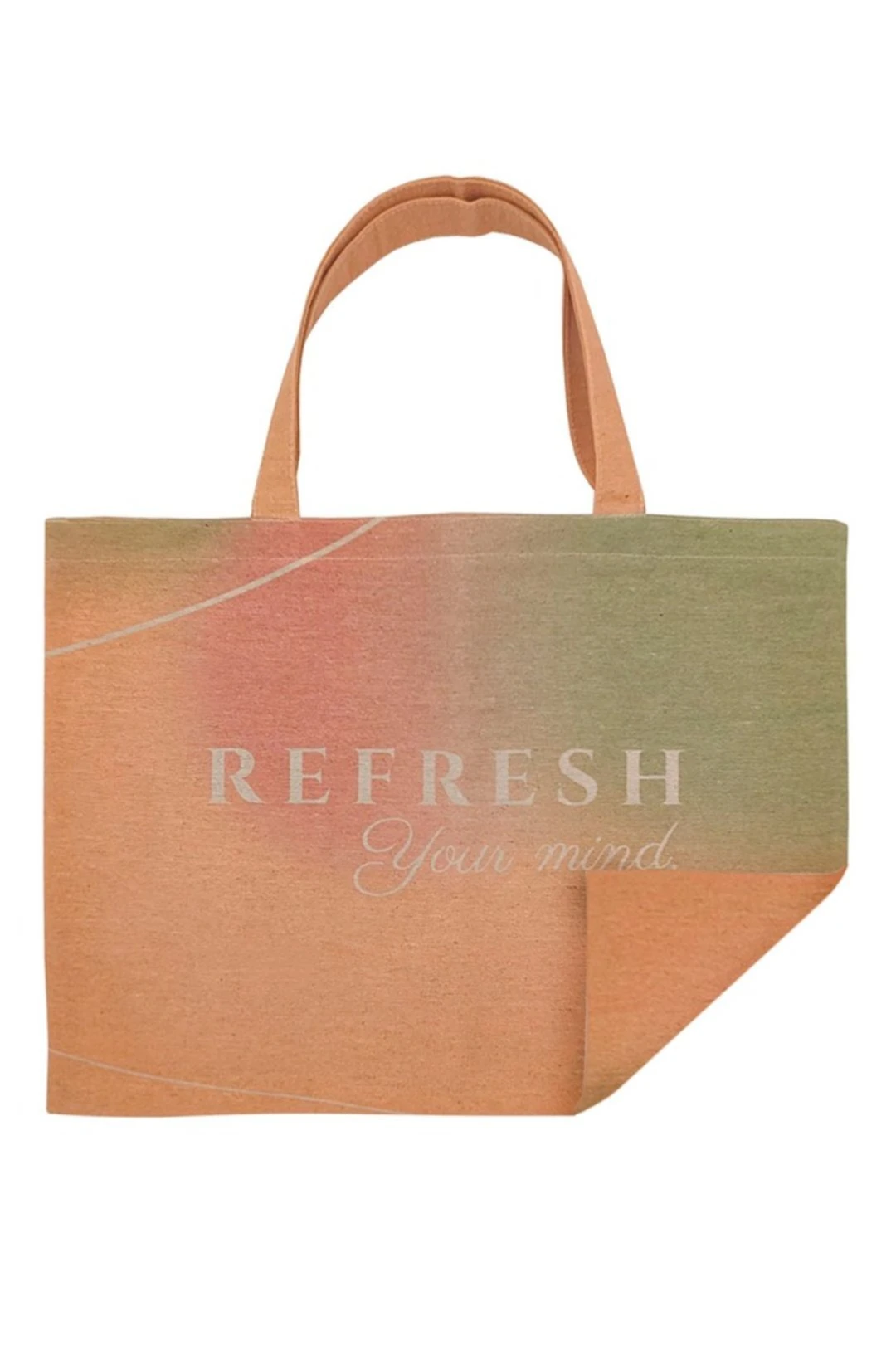 Сумка Эко Колор из двунитки горизонтальная, с печатью#4