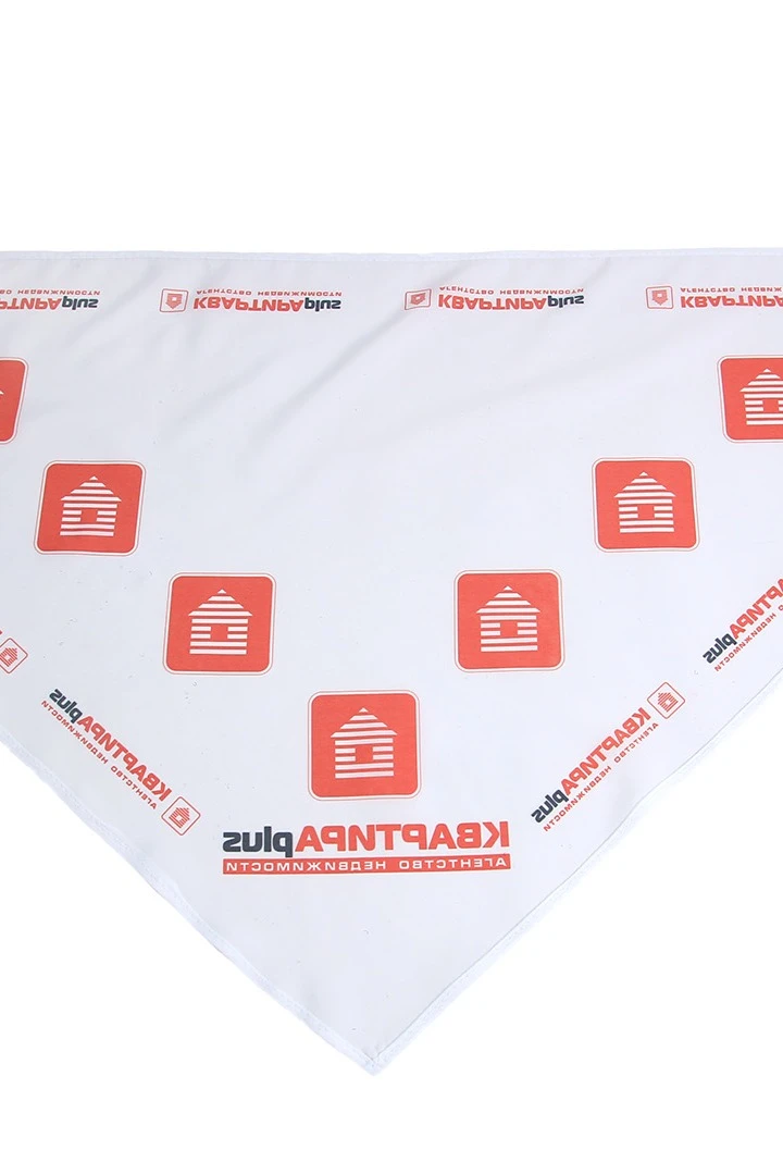 Косынка Шарлотта 60х60х90 см, с полной запечаткой "Kvartira plus"#3