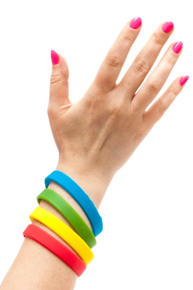 Купить силиконовый браслет детский
