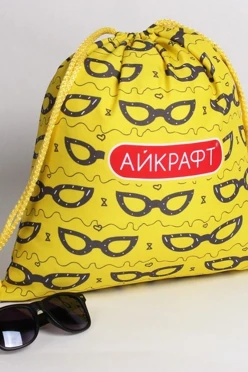 Купить рюкзак Уолкер из габардина 40х40 см с петлями, с полной запечаткой "Eyecraft"