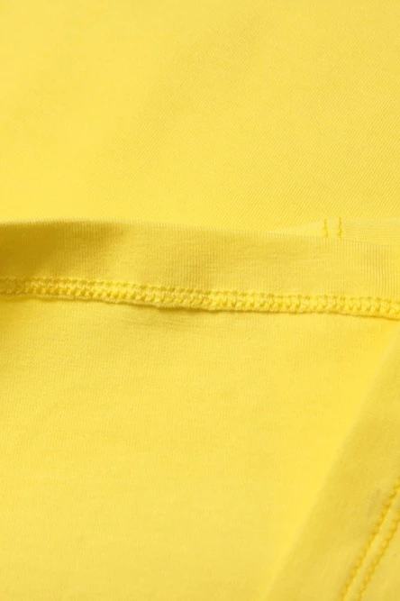 Лонгслив Атлетик Плюс унисекс однотонный лимонный (хлопок)#2