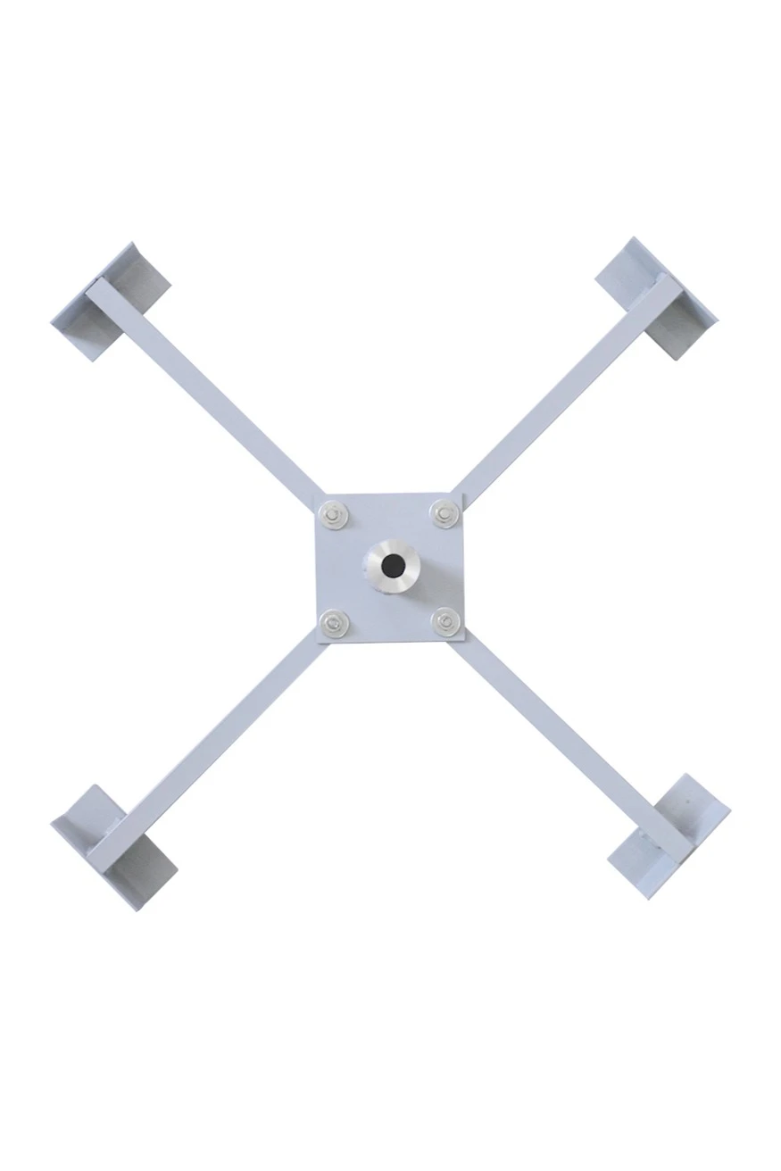 Основание Крест с плиткой тротуарной для флагштоков из алюминия#2