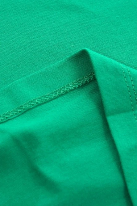 Футболка Премиум женская (Modern) однотонная зелёная (хлопок)#5