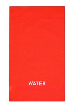 Купить полотенце махровое 40х70 см с вышивкой (Ituma), красное