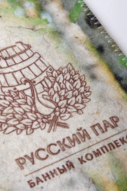 Рукавица банная с полной запечаткой#2