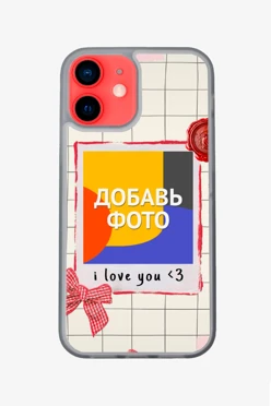 Купить чехол для iPhone 12 с принтом "Phototcard"