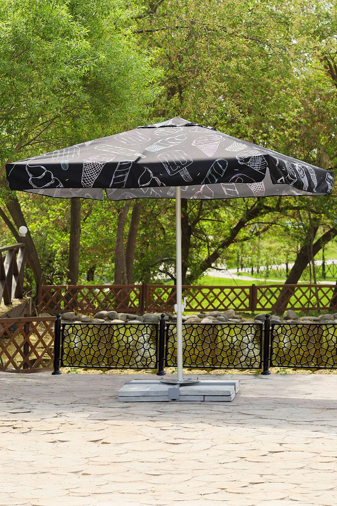 Купол для зонта Майорка сублимационный#2