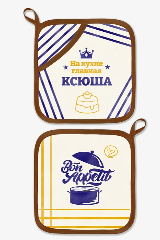 Прихватка Маффин с полной запечаткой#6