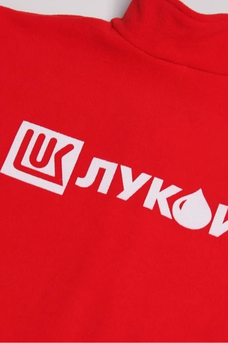 Толстовка Харисон флисовая без капюшона женская, однотонная "Lukoil"#2