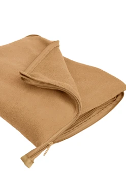 Купить бежевый плед Трансформер флисовый 120х155 см