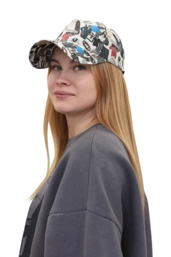 Купить бейсболку Бауэр взрослую с полной запечаткой "Gentleman"