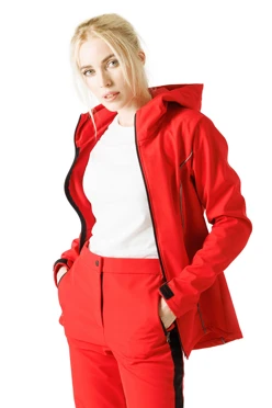 Купить ветровку Джаспер из софтшелла женскую, однотонную