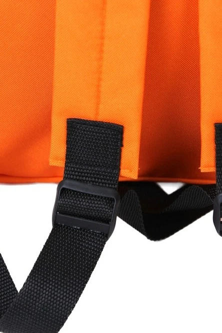 Рюкзак Кэрри мягкой формы 41х31х9,5 см, с полной запечаткой "Orange"#7