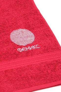 Купить полотенце махровое 40х70 см с вышивкой "Феникс"