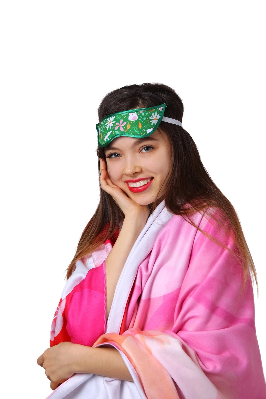 Купить маску для сна с принтом "Christmas"