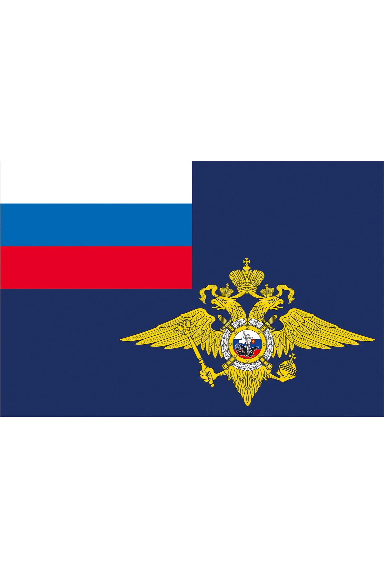 Купить флаг МВД РФ