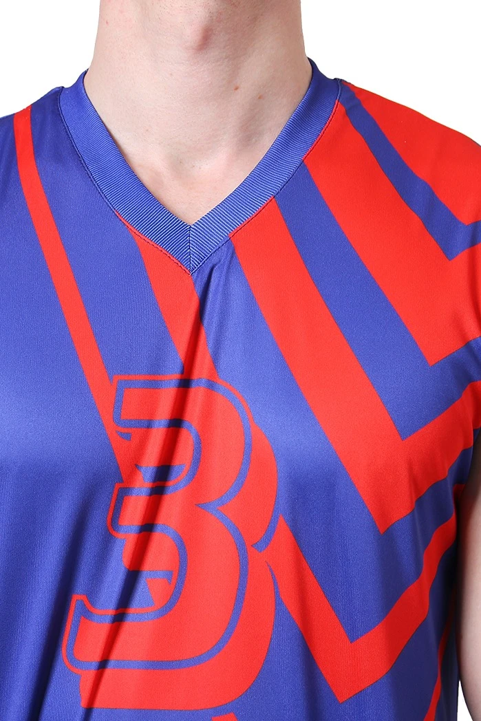 Баскетбольная форма Рассел мужская с полной запечаткой "SNOW"#5