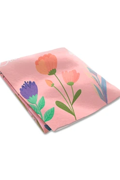 Плед Молли из футера 145х200 см, с принтом "Autumn vibe"#1