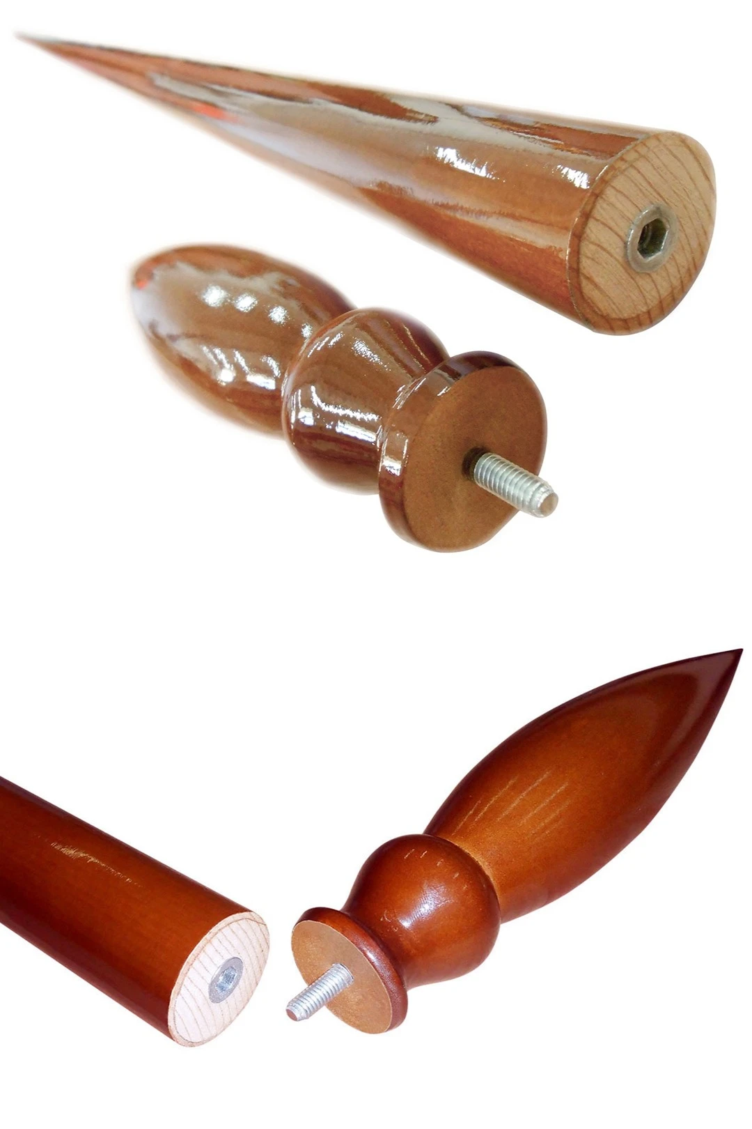 Древко деревянное из сосны  2,2 м, Ø 34 мм#7