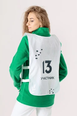 Манишка Филд однослойная с полной запечаткой#2