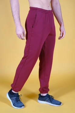 Купить брюки Хит из футера мужские, однотонные