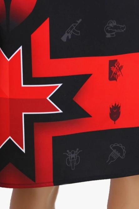 Передник Айс Бокс с прямым низом, с полной запечаткой "Udmurtia"#4