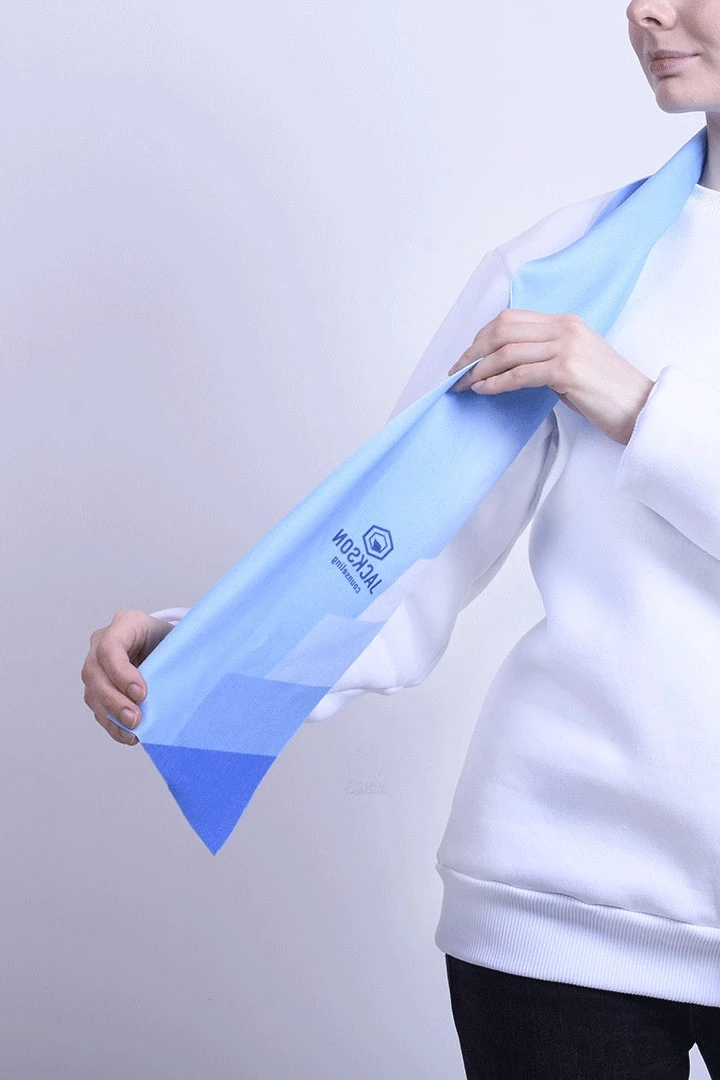 Купить шарф однослойный 15х150 см "Jackson"