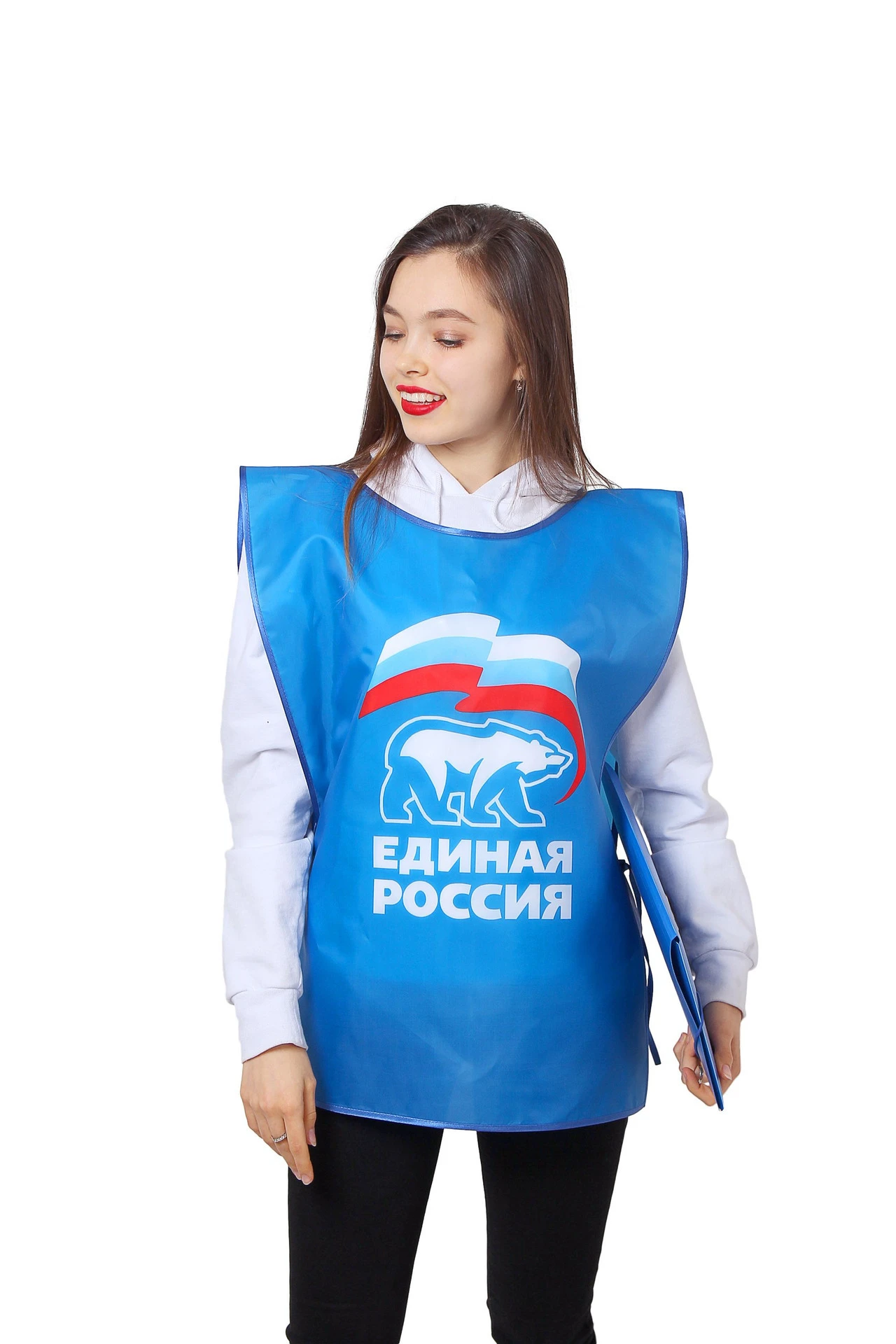 Накидка Инсайт 50х70 см, с полной запечаткой "United Russia"#1 Накидка Инсайт 50х70 см, с полной запечаткой "United Russia"#1