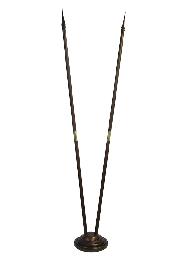 Арендовать подставку деревянную с основанием Блин (бук темный) 2 штока 2,2 м