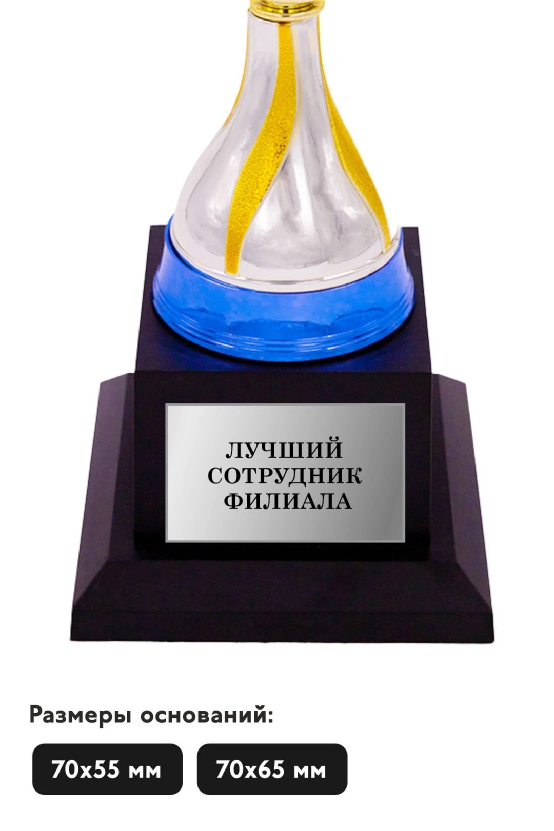 Купить шильд прямоугольный 55x32 мм