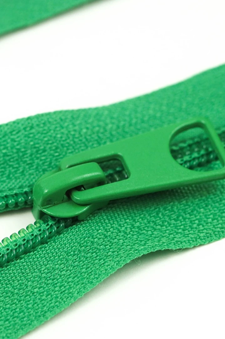 Молния спиральная разъемная 40 см, тип 5, зеленая#2