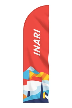 Флаг Парус 63х270 см#1