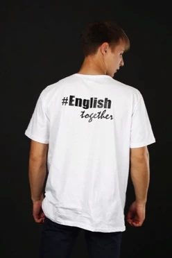 Купить футболку Лайт унисекс  "English together"
