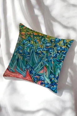 Купить подушку 45х45 см, с принтом "Iris"