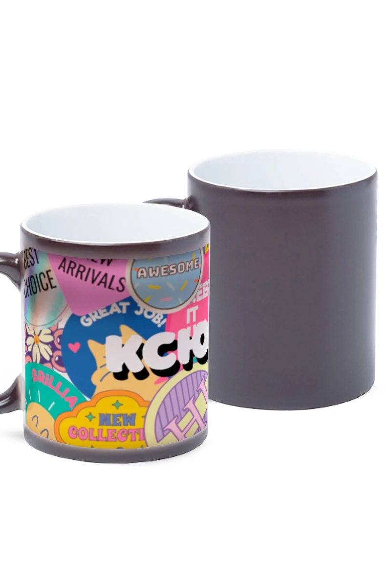 Купить кружку-хамелеон с принтом "Ksenia"