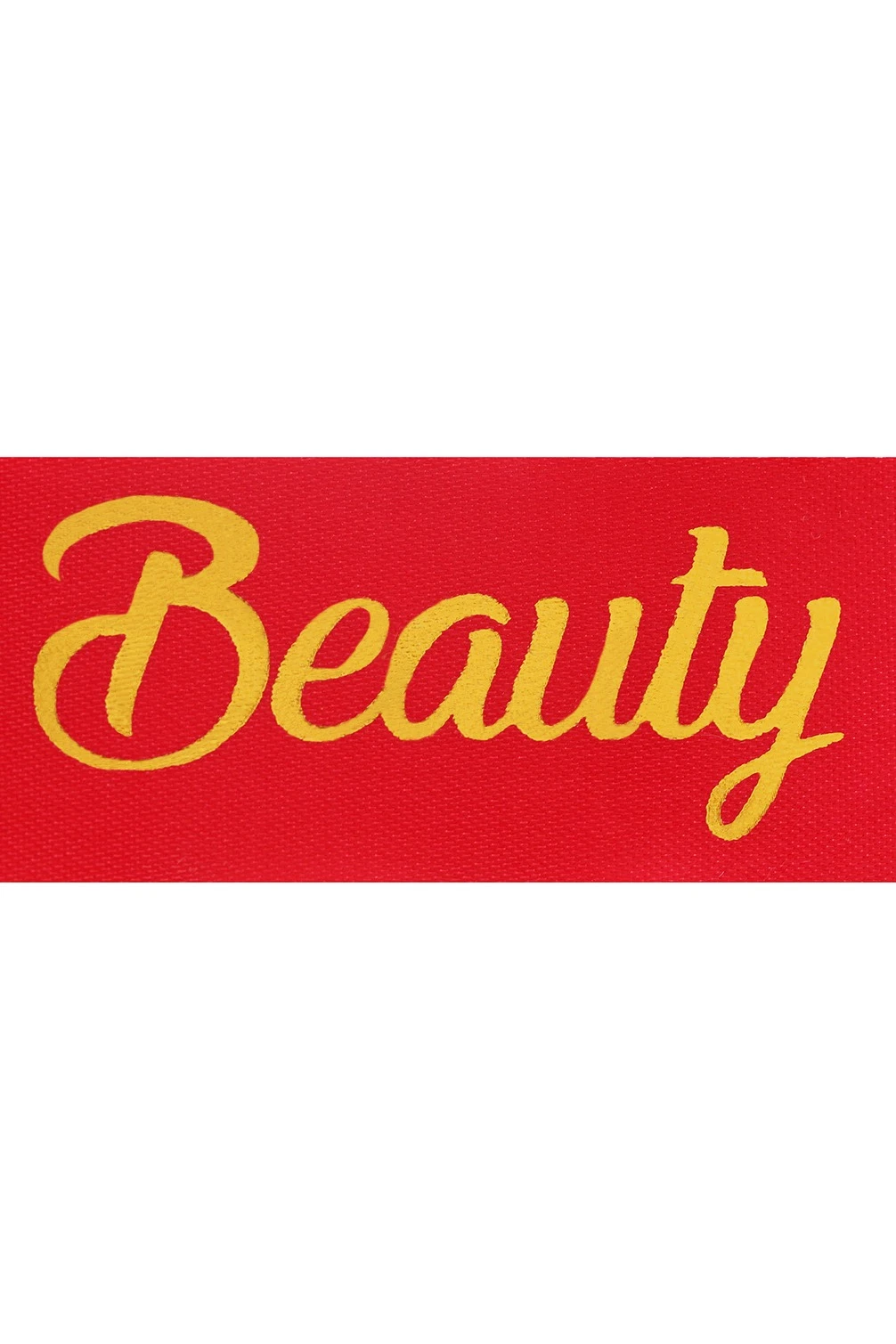 Лента сатин ширина 2,5 см, печать золотом с одной стороны#1