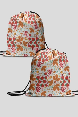 Купить рюкзак Уолкер 20х25 см с принтом "Berries"