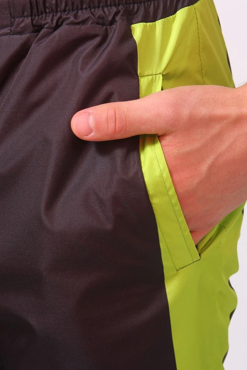 Брюки Спортинг спортивные унисекс с полной запечаткой с лампасами#1