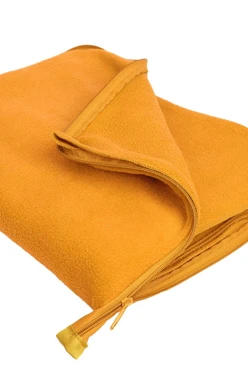 Купить плед желтый Трансформер флисовый 120х155 см