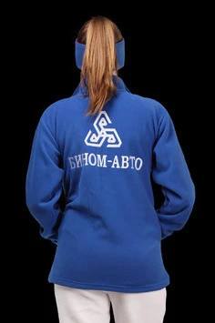 Толстовка Харисон флисовая без капюшона женская, однотонная "Binom-auto"#1 Толстовка Харисон флисовая без капюшона женская, однотонная "Binom-auto"#1